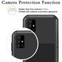 Simicoo Samsung A21 Metal Bumper Military Rugged Case with Screen Protector Silicone Full Body Hybrid Solid Shockproof Heavy Duty Armor Defender Tough Back Cover for Samsung A21 (Black, A21)