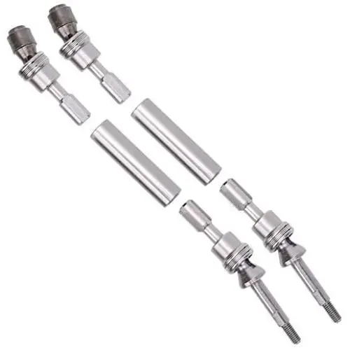2PCS RC Metal Rear CVD Drive Shaft Set Spare Part Fit for Traxxas Slash 1/10 RC Car NSV775 Model Car (Titanium ) 2PCS RC Metal Rear CVD Drive Shaft Set Spare Part Fit for Traxxas Slash 1/10 RC Car NSV775 Model Car (Titanium )