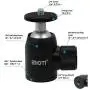 SIOTI Tripod Mini Ball Head Tripod Mount Head-Metal Ballhead 360° Pan 90° Tilt Tripod Mount with 1/4'' Screw for Digital Camera/Compact DSLR/Cell Phone/Monopod/Gopro/Light Stand/Light House SIOTI Tripod Mini Ball Head Tripod Mount Head-Metal Ballhead 360° Pan 90° Tilt Tripod Mount with 1/4'' Screw for Digital Camera/Compact DSLR/Cell Phone/Monopod/Gopro/Light Stand/Light House