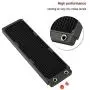 ASHATA Copper Radiator Heat Sink Computer Water Cooling Liquid Heat Exchanger for Computer Water Cooling, Beauty Equipment, Industrial Equipment(360mm) ASHATA Copper Radiator Heat Sink Computer Water Cooling Liquid Heat Exchanger for Computer Water Cooling, Beauty Equipment, Industrial Equipment(360mm)