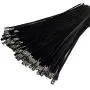 90pcs 11.8 Inch Stainless Steel Multi-Purpose Metal Cable Zip Ties Heavy Duty, Black Plastic Coated 90pcs 11.8 Inch Stainless Steel Multi-Purpose Metal Cable Zip Ties Heavy Duty, Black Plastic Coated