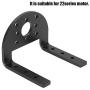 logozoe U-Shaped RC Motor Mount, RC Car Motor Mount, Black Motor Mount Bracket, Metal Motor Mount Holder, for RC Car RC Boat