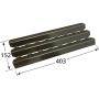Music City Metals 96021 Porcelain Steel Heat Plate Replacement for Gas Grill Models by Broil-Mate, Huntington, Broil King, Sterling, Rebel, Patriot, Baron and Others