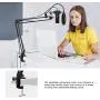 FIFINE Studio Condenser USB Microphone Computer PC Microphone Kit with Adjustable Scissor Arm Stand Shock Mount for Instruments Voice Overs Recording Podcasting YouTube Karaoke Gaming Streaming-T669