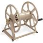 Liberty Garden 709 Steel Wall/Floor Mounted Hose Reel, Holds 200-Feet of 5/8-Inch Hose - Tan