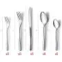 DANIALLI 40 Piece Silverware Set For 8, 18 10 Stainless Steel Silverware Set, Modern Sleek Flatware Set, Include Knife/Fork/Spoon & Long Teaspoon/Salad Fork Mirror-Polished Dishwasher Safe Cutlery DANIALLI 40 Piece Silverware Set For 8, 18 10 Stainless Steel Silverware Set, Modern Sleek Flatware Set, Include Knife/Fork/Spoon & Long Teaspoon/Salad Fork Mirror-Polished Dishwasher Safe Cutlery