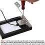 Sumind Solar Panel Charger for Feeder, 3.5W Panel Waterproof Solar Panel Battery Charger with Metal Mounting Bracket (12V)
