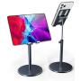 Fitfort Tablet Stand, Adjustable Tablet / Phone Holder of Aluminum Alloy Material, Case Friendly Stable Tablet Stand for iPad, iPad Air, iPad Pro 10.5, Samsung Tabs, and Phones Under 10.5-inch