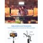 Selfie Stick, Mpow Selfie Stick Tripod, Lightweight Extendable Phone Tripod with 3 Level Fill Light and Wireless Remote, Compatible with iPhone 12 12 PRO 11 11 PRO XS Max XS Android Smartphone Camera