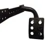 Bentolin Metal Dead Pedal Left Side Foot Rest Kick Panel Compatible for 2007-2018 Wrangler JK & Unlimited(Black)