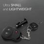 Crave Metal Car Charger [24W 4.8A 2 Port Dual USB] Zinc Alloy Universal Compact 12 Volt Charger, Smart Charge IC Technology - Black