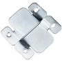Metal Sectional Couch Connectors Furniture Interlocking,Sectional Sofa Fastener Software Bracket with Screws for Loveseat, Recliner, Chair or Chaise Lounge (4 Pcs)