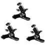 Foto&Tech 3PC Metal Tripod Clip Clamp Mount 360 Mini Ball Head 1/4'' Screw Compatible with HTC VIVE Base Station/Oculus Rift Sensor/Lighthouse&Canon Nikon Flash Lighting Speedlite DSLR Camera Camcorder Foto&Tech 3PC Metal Tripod Clip Clamp Mount 360 Mini Ball Head 1/4'' Screw Compatible with HTC VIVE Base Station/Oculus Rift Sensor/Lighthouse&Canon Nikon Flash Lighting Speedlite DSLR Camera Camcorder