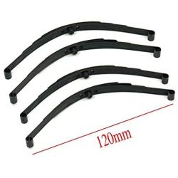 RC-FAST Black 1 Set Leaf Springs Set HighLift Chassis for D90 1/10 RC Crawler Car Upgrade Parts