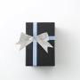 Micomon 50 Pieces Twist Tie Bows Silver Gold Twist Tie Bow with Metallic Ribbon (Silver)