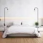 OBright Industrial Floor Lamp for Living Room, Metal Lamp, 70 Inches, E26 Ceramic Socket, Minimalist Design for Decorative Lighting, Stand Lamp for Bedroom, Office, Black