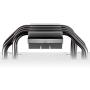 Cooler Master Hyper 212 Black Edition CPU Air Coolor, Silencio FP120 Fan, 4 CDC 2.0 Heatpipes, Anodized Gun-Metal Black, Brushed Nickel Fins for AMD Ryzen/Intel LGA1200/1151