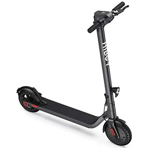 Hiboy NEX3 Electric Scooter - 8.5'' Solid Tires - Up to 16 Miles Long-Range & 18 mph Portable Folding Commuting Electric Scooter for Adults with Double Braking System and Longer Deck Hiboy NEX3 Electric Scooter - 8.5'' Solid Tires - Up to 16 Miles Long-Range & 18 mph Portable Folding Commuting Electric Scooter for Adults with Double Braking System and Longer Deck