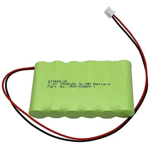 7.2V, 1500mAh, Ni-MH Battery Pack, Honeywell 300-03864-1 Battery Replacement