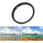 waka 77mm MC UV Filter - Ultra Slim 16 Layers Multi Coated Ultraviolet Protection Lens Filter for Canon Nikon Sony DSLR Camera Lens