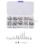 RC Screw Kit, Metal Stainless Steel Screw Kit with Box for Traxxas Slash 4x4 Short Truck Car Remote Control Spare Parts Accessory Fix Component