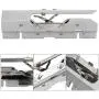 YUYTE Knitting Machine Connecting Assembly Machine Part Connecting Arm, Crafts Machine Ddurable Replacement Metal Materials Sewing for Coffee Machines YUYTE Knitting Machine Connecting Assembly Machine Part Connecting Arm, Crafts Machine Ddurable Replacement Metal Materials Sewing for Coffee Machines