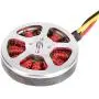 VGEBY Brushless Motor, 5010-360KV 1PCS Metal Outdoor Big Load Multiaxis Thick Line Hollow Cover Double Bearing Brushless Motor(Negative Tooth)