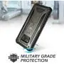 YOUMAKER Kickstand Case for Galaxy S8 Plus, Full Body with Built-in Screen Protector Heavy Duty Protection Shockproof Rugged Cover for Samsung Galaxy S8 Plus 6.2 inch - Gun Metal/Black