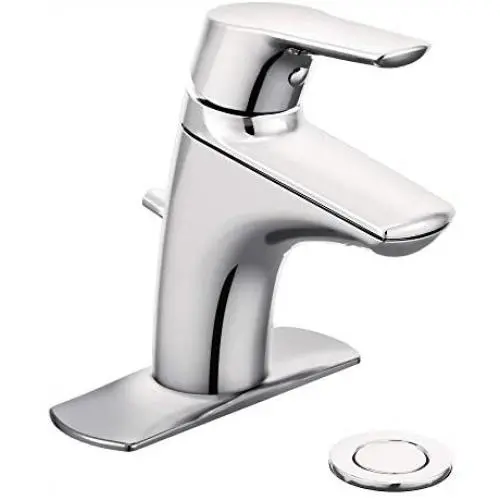 Moen 6810 Method One-Handle Low Arc Bathroom Faucet, 1 count, Chrome Moen 6810 Method One-Handle Low Arc Bathroom Faucet, 1 count, Chrome