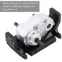 Gearbox Transfer Case with Mount, Metal Transfer Case Upgrade Components Parts with Mount Compatible with SCX10 / D90 1/10 RC Crawler Car