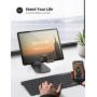 Tablet Stand Adjustable, Lamicall Tablet Stand : Desktop Stand Holder Dock Compatible with Tablet Such as iPad 2018 Pro 9.7, 10.5, Air Mini 2 3 4, Kindle, Nexus, Accessories, E-Reader (4-13)-Black