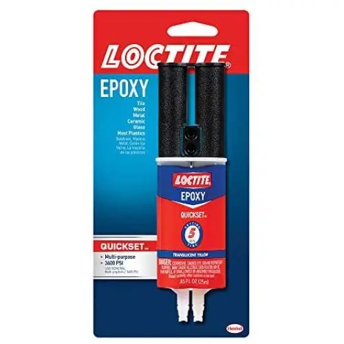 Loctite 1395391 25ml Quick Set Epoxy Syringe, Single, Multicolor