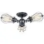 Vintage Ceiling Light Industrial Rotatable Semi-Flush Mount Ceiling Light Metal Lamp Fixtures Painted Finish; Moonkist (with 3 Light) (Silver) Vintage Ceiling Light Industrial Rotatable Semi-Flush Mount Ceiling Light Metal Lamp Fixtures Painted Finish; Moonkist (with 3 Light) (Silver)