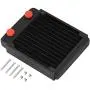 Osprey Computer Radiator Copper Water Cooling Cooler for CPU Heat Sink - Liquid Heat Exchanger Dual G1/4 Port (120mm)