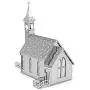 Fascinations Metal Earth Old Country Church 3D Metal Model Kit