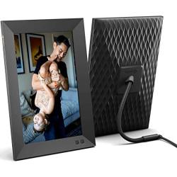 Nixplay Smart Digital Picture Frame 10.1 Inch, Share Video Clips and Photos Instantly via E-Mail or App