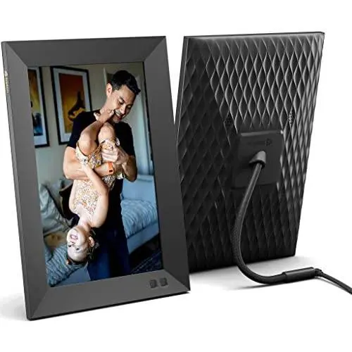 Nixplay Smart Digital Picture Frame 10.1 Inch, Share Video Clips and Photos Instantly via E-Mail or App Nixplay Smart Digital Picture Frame 10.1 Inch, Share Video Clips and Photos Instantly via E-Mail or App