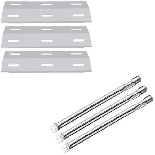 Gloryshine Replacement Stainless Steel Burners & Stainless Steel Heat Plates for Ducane Gas Barbecue Grill 30400040 Gloryshine Replacement Stainless Steel Burners & Stainless Steel Heat Plates for Ducane Gas Barbecue Grill 30400040