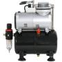 ZENY Pro 1/5 HP Airbrush Air Compressor Airbrushing Kit w/ 3L Tank and 6FT Hose Multipurpose for Spraying Cake Decorating Tattoo Nail Craft Painting