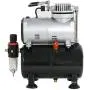 ZENY Pro 1/5 HP Airbrush Air Compressor Airbrushing Kit w/ 3L Tank and 6FT Hose Multipurpose for Spraying Cake Decorating Tattoo Nail Craft Painting ZENY Pro 1/5 HP Airbrush Air Compressor Airbrushing Kit w/ 3L Tank and 6FT Hose Multipurpose for Spraying Cake Decorating Tattoo Nail Craft Painting