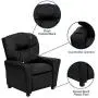 Flash Furniture Contemporary Black LeatherSoft Kids Recliner with Cup Holder Flash Furniture Contemporary Black LeatherSoft Kids Recliner with Cup Holder