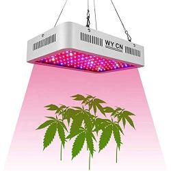 LED Grow Light 1000W, WY CN Upgraded Full Spectrum Dual chip Plant Grow Light with Daisy Chain Design for Hydroponic Indoor Plants, Seeding, Flowering Fruiting Grow lamp( 10W LEDs 100Pcs)