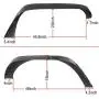 Hooke Road Flat Fender Flares + Front Inner Fender Liners Kit Compatible with Jeep Wrangler JK & Unlimited 2007-2018 2/4 Doors Hooke Road Flat Fender Flares + Front Inner Fender Liners Kit Compatible with Jeep Wrangler JK & Unlimited 2007-2018 2/4 Doors