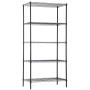 Wire Shelving Unit Metal Shelf Organizer Heavy Duty Wire Rack Storage Unit NSF Certification Commercial Grade Rack Utility for Bathroom Office Kitchen (14'' Dx24 Wx60 H)
