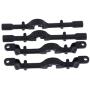 dailymall Metal Front + Rear Axle Housing Kit for WPL B14 B24 C14 C24 B16, MN35 MN66 MN90 MN91 MN45 MN96 MN99, JJRC Q62 Q65 Q60 Q61 Q63 Q64
