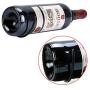 Hipiwe Set of 6 Wall Mounted Wine Rack Holders - Metal Wine Bottle Display Holder with Hardware, Wall Hanging Red Wine Bottle Organizer Racks for Storage Beverages/Liquor Bottle