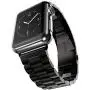for Apple Watch Band Black 38MM/40MM Stainless Steel Strap Wristband for Replacement iWatch Strap with Comfortable Durable Folding Metal Clasp Classic Buckle Wrist Watch Strap,Updated Version for Apple Watch Band Black 38MM/40MM Stainless Steel Strap Wristband for Replacement iWatch Strap with Comfortable Durable Folding Metal Clasp Classic Buckle Wrist Watch Strap,Updated Version