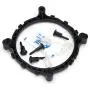 Pc Cooling Fan Case Fan, 2200rpm CPU Quiet Fan Cooler Cooling Heatsink for Intel LGA775/1155 AMD AM2/3