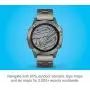 Garmin fenix 6 Sapphire, Premium Multisport GPS Watch, Features Mapping, Music, Grade-Adjusted Pace Guidance and Pulse Ox Sensors, Titanium