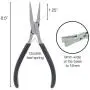 Duck-Bill Pliers to Flatten or Loop Metal Wire and Sheets, Jewelry Making Supplies Duck-Bill Pliers to Flatten or Loop Metal Wire and Sheets, Jewelry Making Supplies